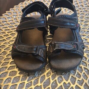 Okie Dokie Black Kids Sandals